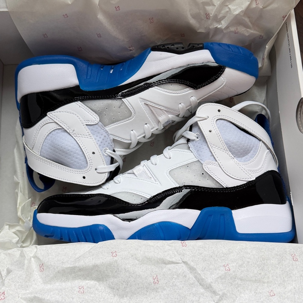 [DO1925-140] Mens Air Jordan RETRO JUMPMAN TWO TREY 'CONCORD ROYAL'